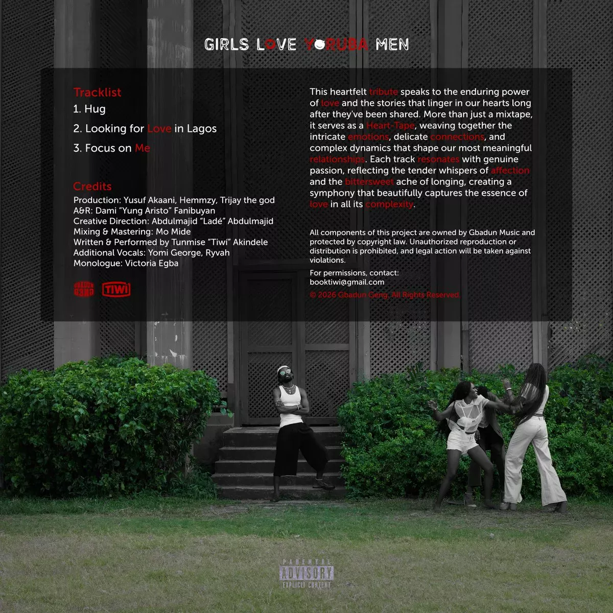 Tiwi – Girls Love Yoruba Men EP